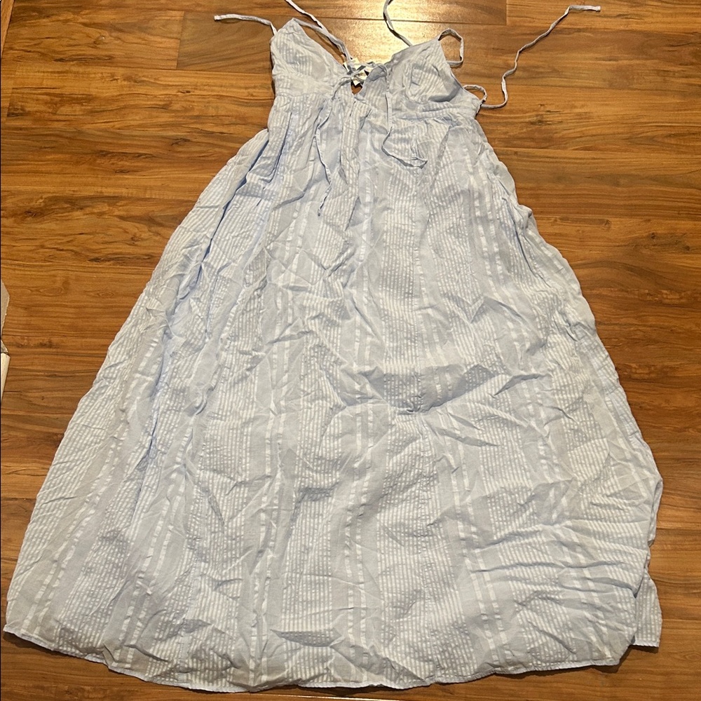 Aerie Light Blue Maxi Dress